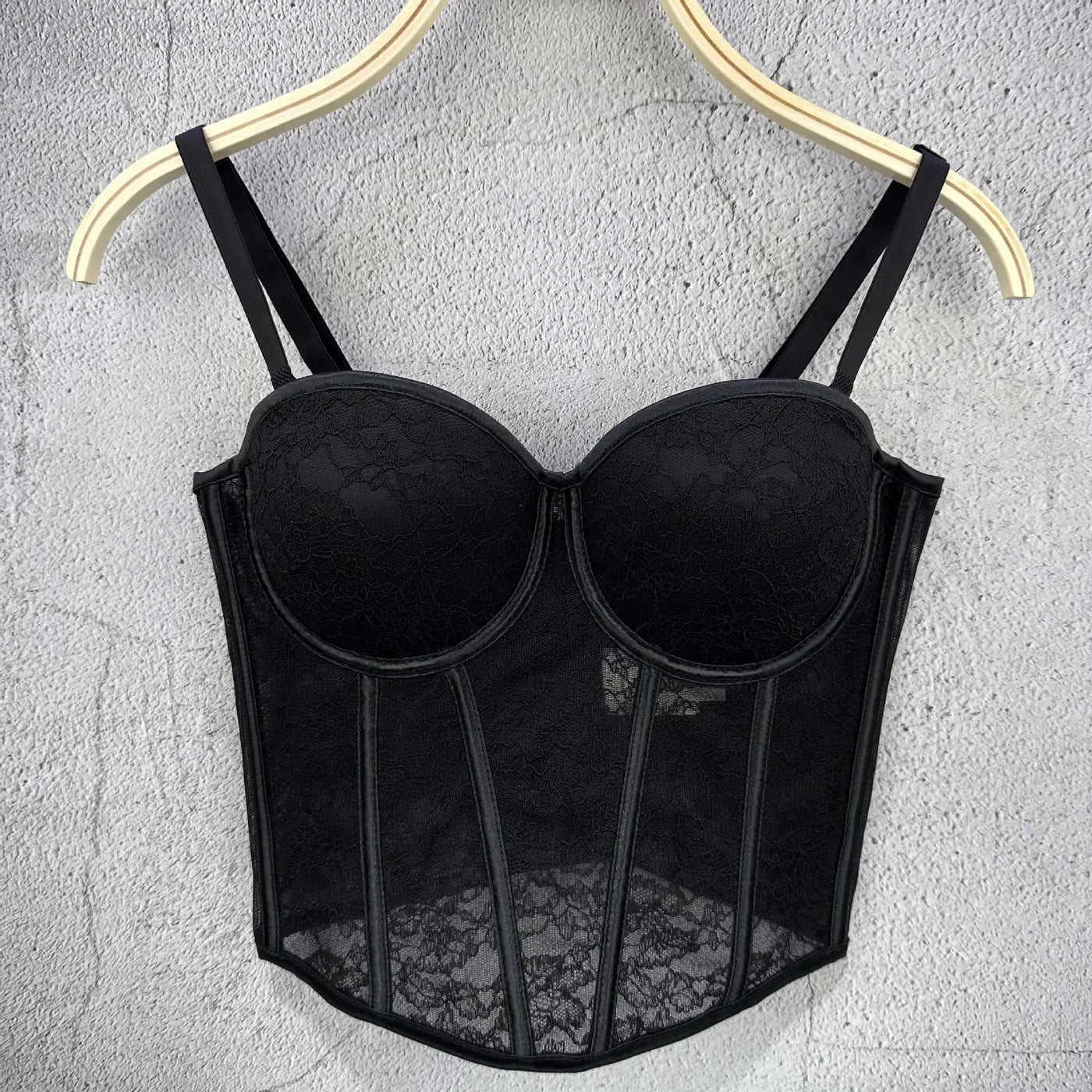Women's Shaping Sexy Lace Corset Floral Lace Lady Bustier Elegant Slim Evening Wear Crops Lady Club Party Body Shaper Top