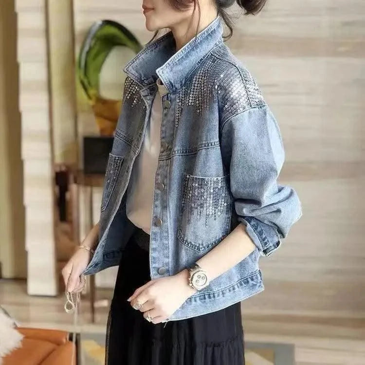 Denim Jacket For Women's Jackets For Women Denim Coats Women's Denim Jacket Jean Jacket For Womens Women Coat New In Outerwears
