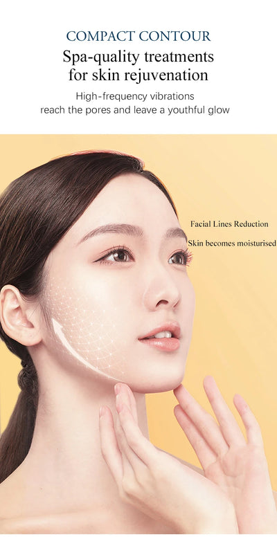 3 In 1 Facial Lifting Device Neck Facial Eye Massage Face Slimmer EMS Beauty Skin Tightening Wrinkle Anti Aging Face Massager