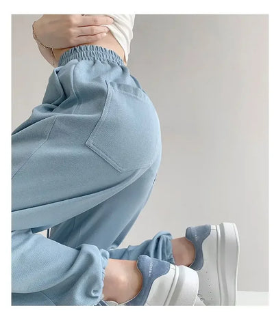New Jogging Sweatpants Women Joggers Sports Pants Women  Fashion Korean Tracksuit Pants Pantalon Female