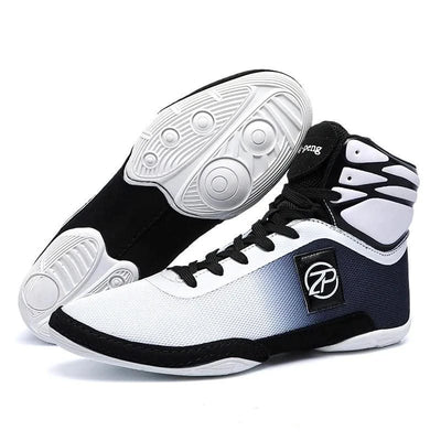 2024 New Wrestling Shoes for Men Non Slip Breathable Boxing Sneakers Wrestling Training Shoes Wear-Resisting Combat Sneakers