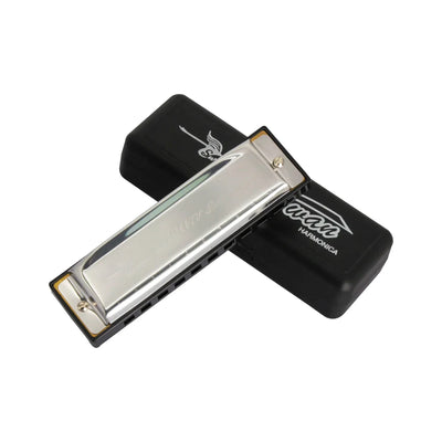 Harmonica 10 Hole 20 Tones Harmonica C G Key Harmonica Mouth Organ Suitable For Music Enthusiasts Woodwind Musical Instrument