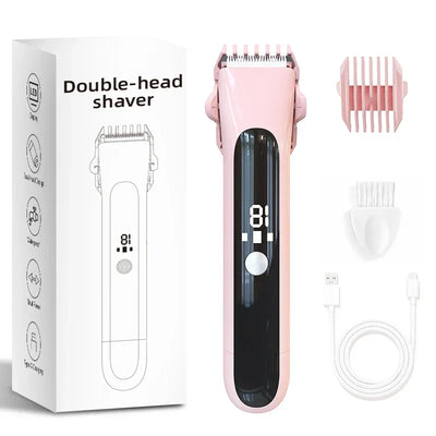 Painless Epilator Electric Shaver for Women Bikini Trimmer Facial Mustache Hair Removal Razor Ladies Face Underarm Legs Electric