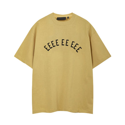 Trend Design Men's T-shirts Arch Letter Logo Streetwear Designer Brand Men's T-shirts Sets