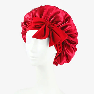 Satin Bonnet Silk Bonnet Adjustable Bonne For Sleeping Hair Bonnet With Tie Band Bonnets For Women Men