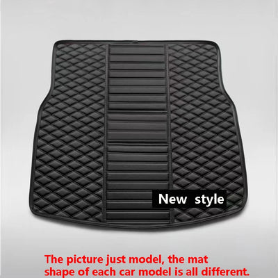 Car Mats For SEAT Alhambra MK2 7N VW VW Sharan 2011~2020 Pad Carpets Set Leather Mat Auto Floor Rugs Car Accessories