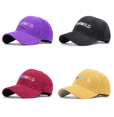 100% Cotton ASTROWORLD Baseball Caps Travis Scotts Unisex Astroworld Dad Hat Cap High Quality Embroidery Man Women Summer Hats
