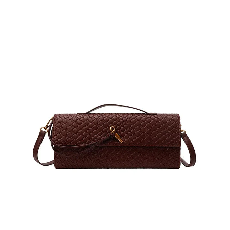 Designer Inspired Women's Elegant Handbag - Luxury Brand Leather Crossbody Tote With Shoulder Strap Option