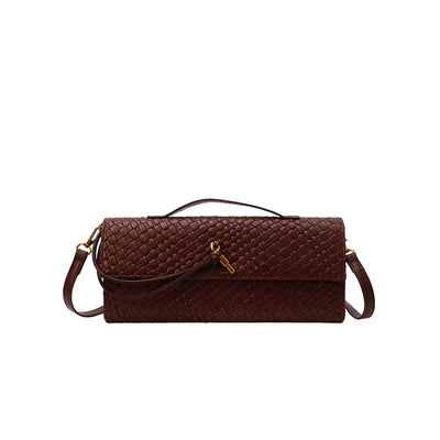Designer Inspired Women's Elegant Handbag - Luxury Brand Leather Crossbody Tote With Shoulder Strap Option