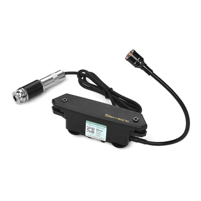 Acoustic Guitar Active Soundhole Pickup Magnetic + Microphone Dual Pickup Systems with Volume Controls for Classic Folk Guitars