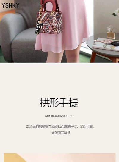 New women bag Shoulder bags Fashion Casual Luxury handbag Designer  new bag for women 2025 Composite Fashionable large handbag