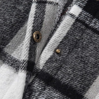 Women Chic Jackets Autumn Winter Lapel Patchwork Coats Casual Office Jacket