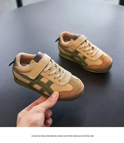 2025 new children's soft soled board shoes, anti slip sports shoes, lightweight running shoes, Forrest Gump shoes - Elanique