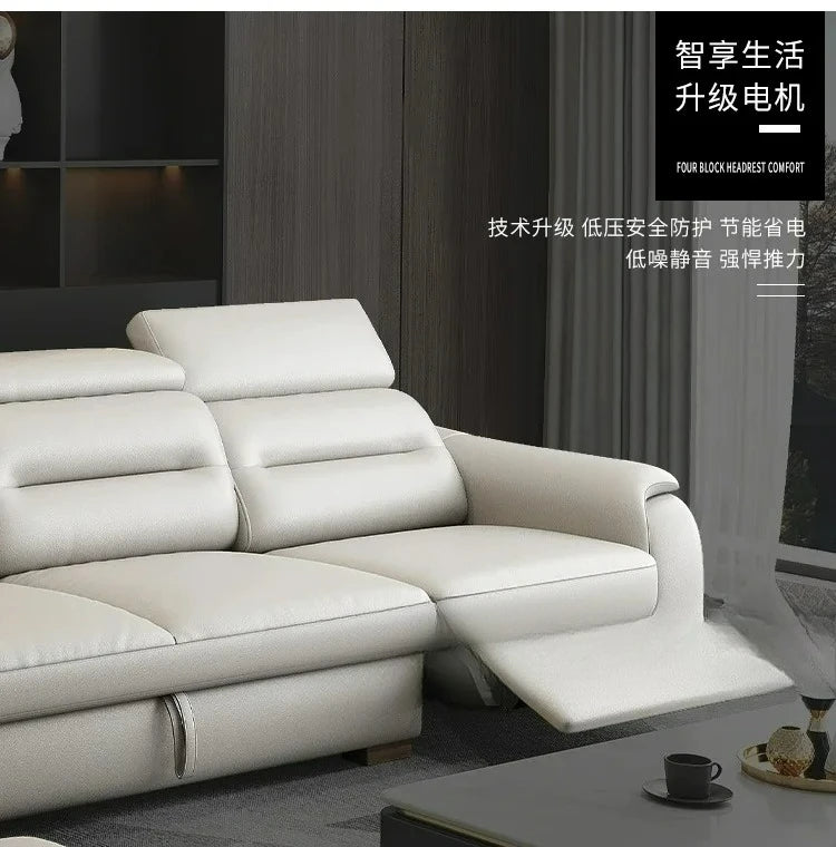 Customizable  Multifunctional Convertible Sofa Bed With Eletric Recliner, Folding Sofa Cama