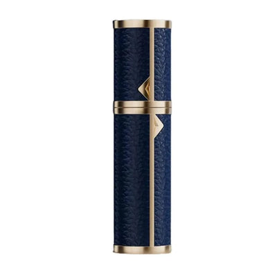 Luxury Bottom-filled Perfume Bottle Aluminum Self-pumping 5ml Real Leather Spray Bottle Cologne Moisturizer Fragrance