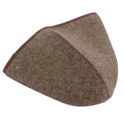 Thickened Sauna Hat Wool Felt Bathing Hat Hat Shower Cap Portable Bath Accessories Shower Caps Household Merchandises