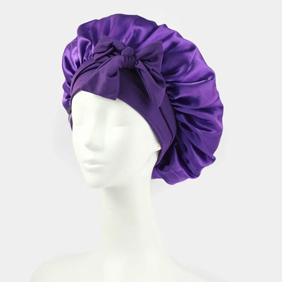 Satin Bonnet Silk Bonnet Adjustable Bonne For Sleeping Hair Bonnet With Tie Band Bonnets For Women Men