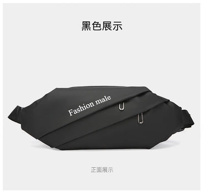 Men’s Fashion Crossbody Casual Bags Unisex Fashion Shoulder Bag Adjustable Strap Durable Daily Use Sling Bag