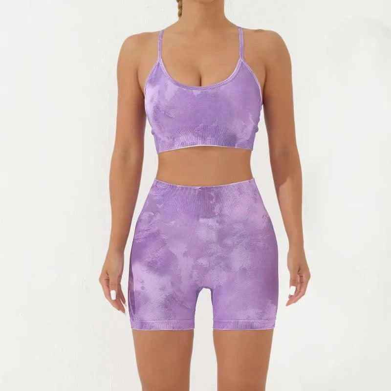 Women's Fitness Clothing Gym Sport Outfit for Woman Sweatsuit Lady Sets Womens Clothes Gym Women 2 Piece Set Outfit Sports Bra