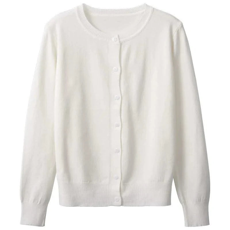 Woman's Oversized Bomber Jacket Autumn New Round Neck Long Sleeve Pocket Hidden Button Loose Jackets Coat Female Outerwear