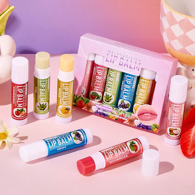 Fresh Fruit Lip Balm Lip Oil Moisturizing Clear Transparent Lipstick Long Lasting Hydrating Lipgloss Cosmetic Lip Gloss Base Gel