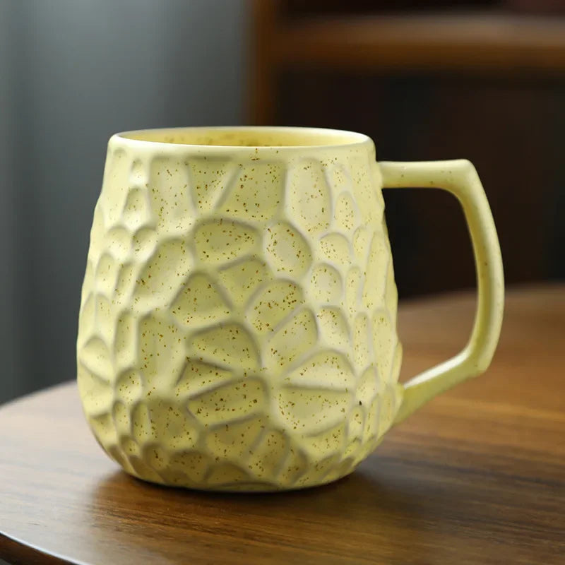 Ceramic Mug with for Home Use High Aesthetic Value for Breakfast Couple's Water Cup Design