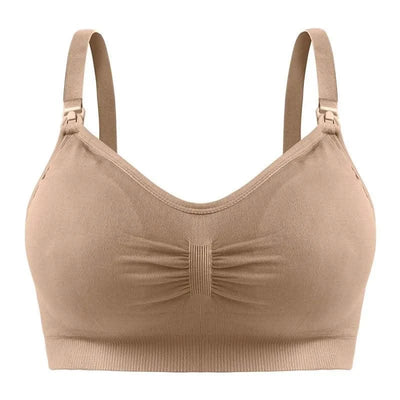 Maternity Nursing Bras Detachable Breathable Breastfeeding Pregnant Women Seamless Underwear Breast Feeding Plus Size Bralette