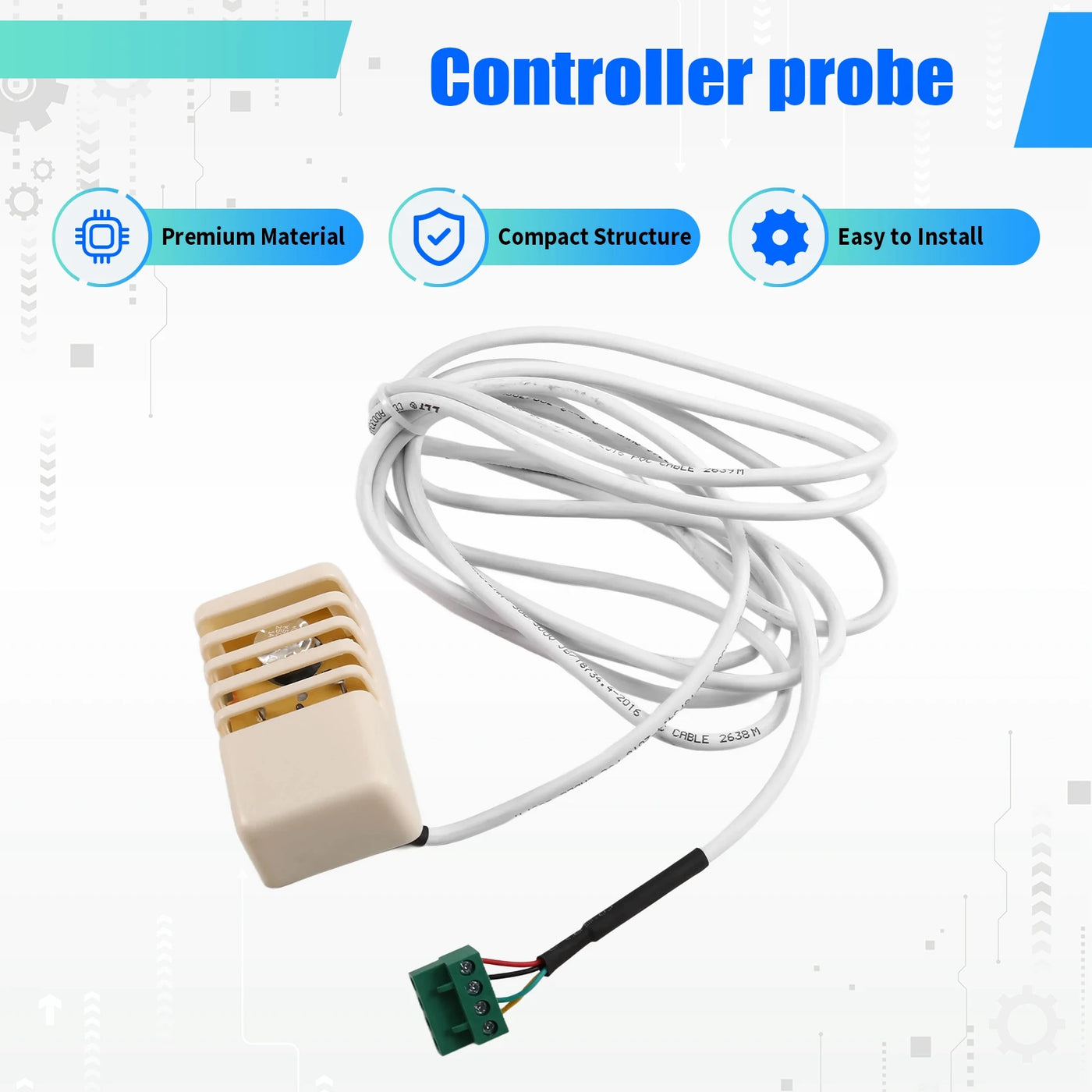 Daily Sale Sauna Furnace External Control Probe Wire Temperature Control Probe Sauna Room External Control Sensor Probe