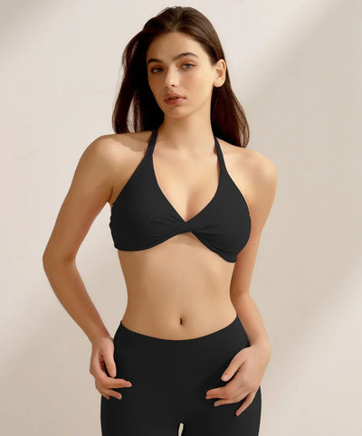 European and American Yoga Suits for Women Three-quarter Pants Two-piece Set Beautiful Strap Peach Buttock Lifting Fitness