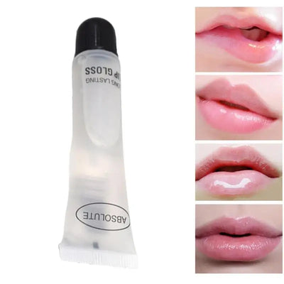 Hydrating Lip Oil Moisturizer Plumper Long Lasting Sexy Lips GlossTransparent Waterproof Volume Lip Clear Lip gloss Base