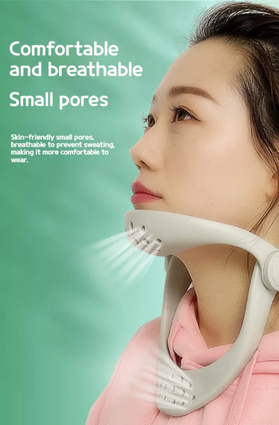 Neck brace, adjustable neck brace, neck traction device, anti sagging home correction fixing strap