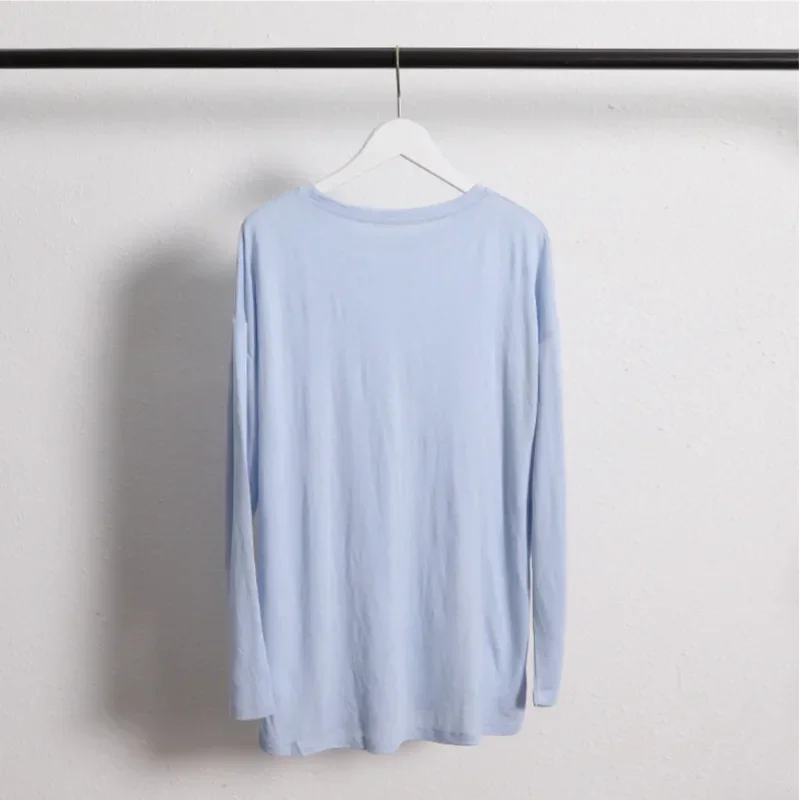 Women 2025 Summer New Fashion Yoga Clothing Retro Loose Casual Female Shirts Blusas Chic Tops