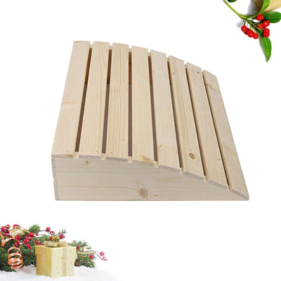 Wooden Headrest Sauna Pillow Comfortable Support Steam Room Supplies Accessories Wooden Pillow Sauna Room Equipment Bathroom