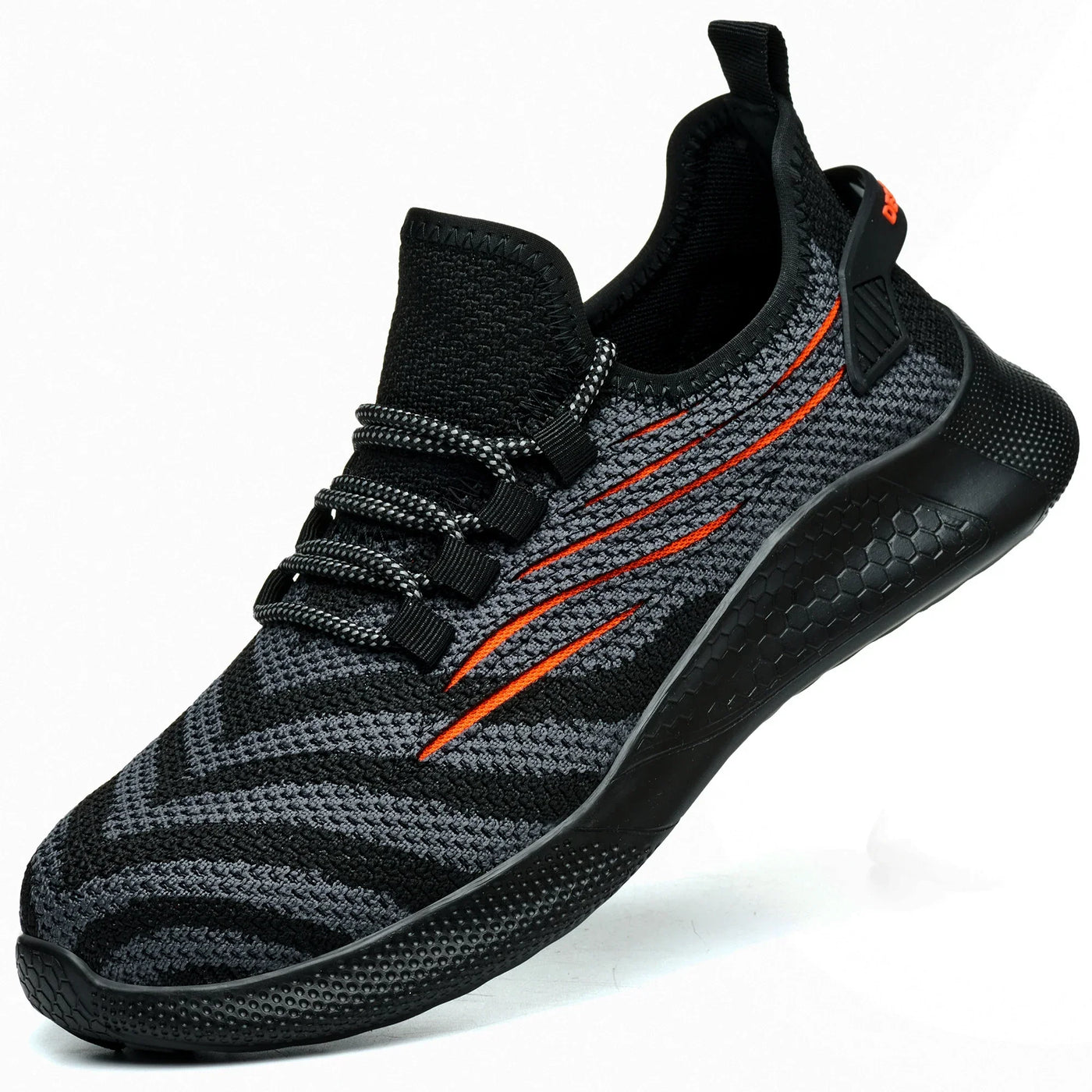 Men Safety Shoes For Work Safety Boots Protect Breathable Anti-smash Steel Toe Sport Work Sneakers Construction Security Boots