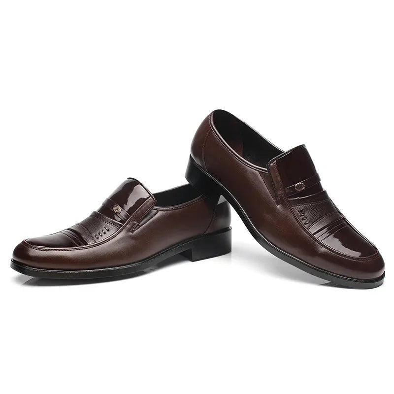 Oxford Shoes for Men Dress Shoes  Formal Shoes Fashion Round Toe Business Wedding  Dress  Men Designer  Loafers