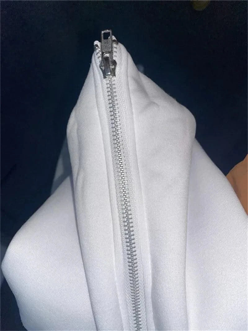 Zipper Hoodies Women/Men Fashion Long Sleeve Hooded Fleece Sweatshirt Hot Sale High Quality Casual Campus Streetwear Sportwear