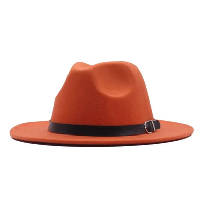 Women's fedora hat 7cm Jazz hat Fashion bow hat Peach heart hat Big brim Jazz fedora hat Men's Peaked cap sombrero hombre