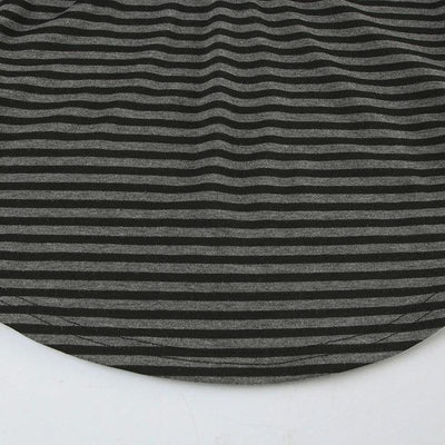 Korean Style Stripe Patchwork Women T-Shirts Short Sleeves Slim Fit Simple Causal Office Lady Clothing