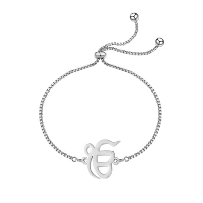 Punjabi Sikh Gold Box Bracelet Gift 18K Stainless Steel Bracelet Believer Faith Master Unique Symbol Religious Jewelry  Souvenir