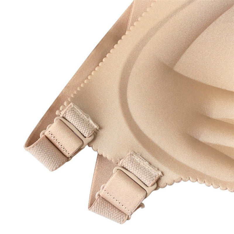 Women Bra Breathable Push UP Bras Seamless Wire Free Solid Lingerie Invisible