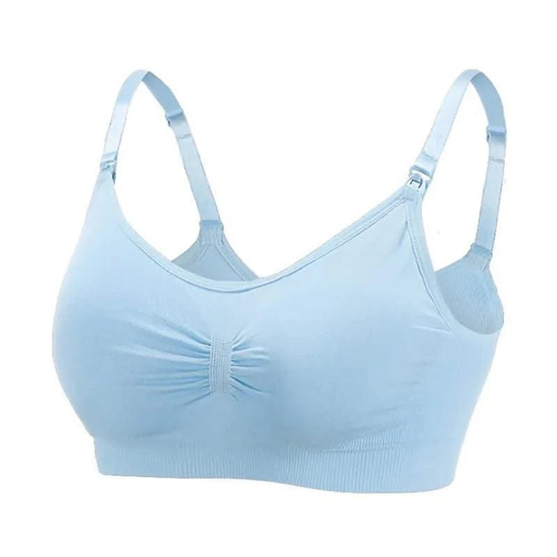 Without Bones Maternity Bras Pregnancy Clothes Prevent Sagging Breastfeeding Women Breathable Lactancia Feeding Bras Nursing Bra