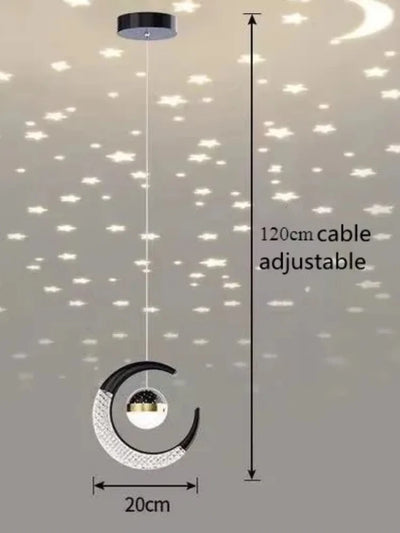 Home decor corridor ceiling light star chandelier modern living room bedroom bedside chandelier bar atmosphere decor chandelier