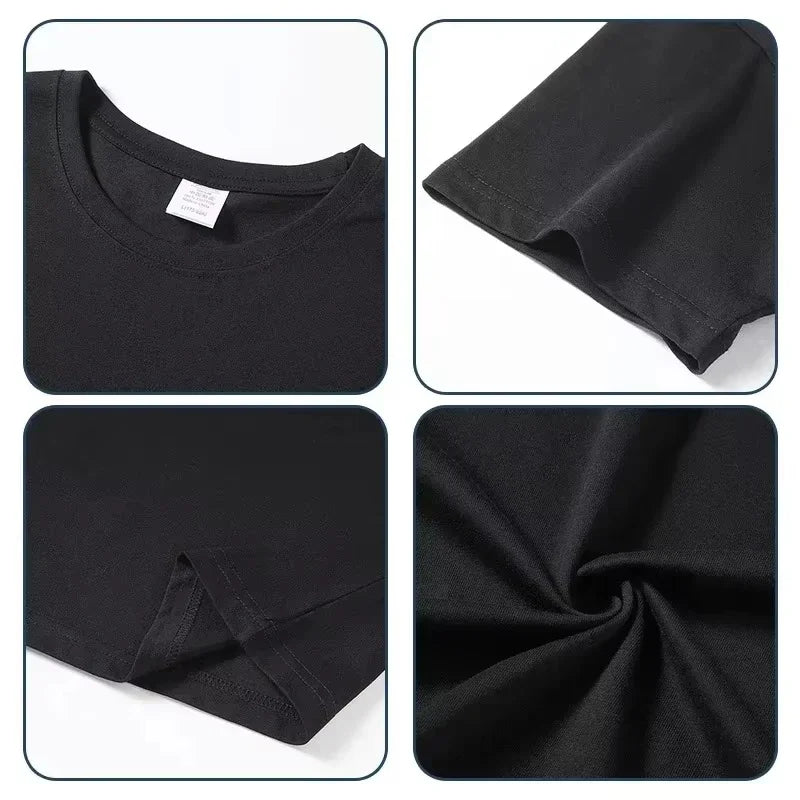 Mens Designer Clothing Famous T Shirt Letter Print Round Neck Short Sleeve Black White Fashion Men Women T Shirts S-3XL 4XL