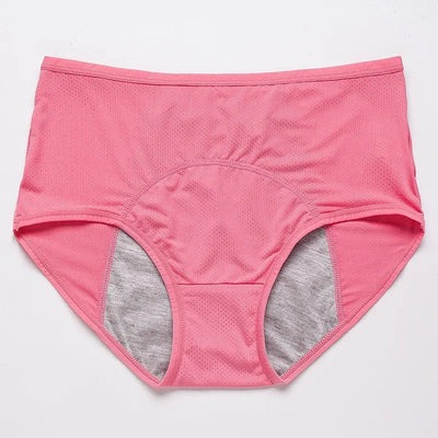 Plus Size Leak Proof Menstrual Panties Women Underwear Period Cotton Pregnancy Waterproof Briefs Physiological Breathable Pants
