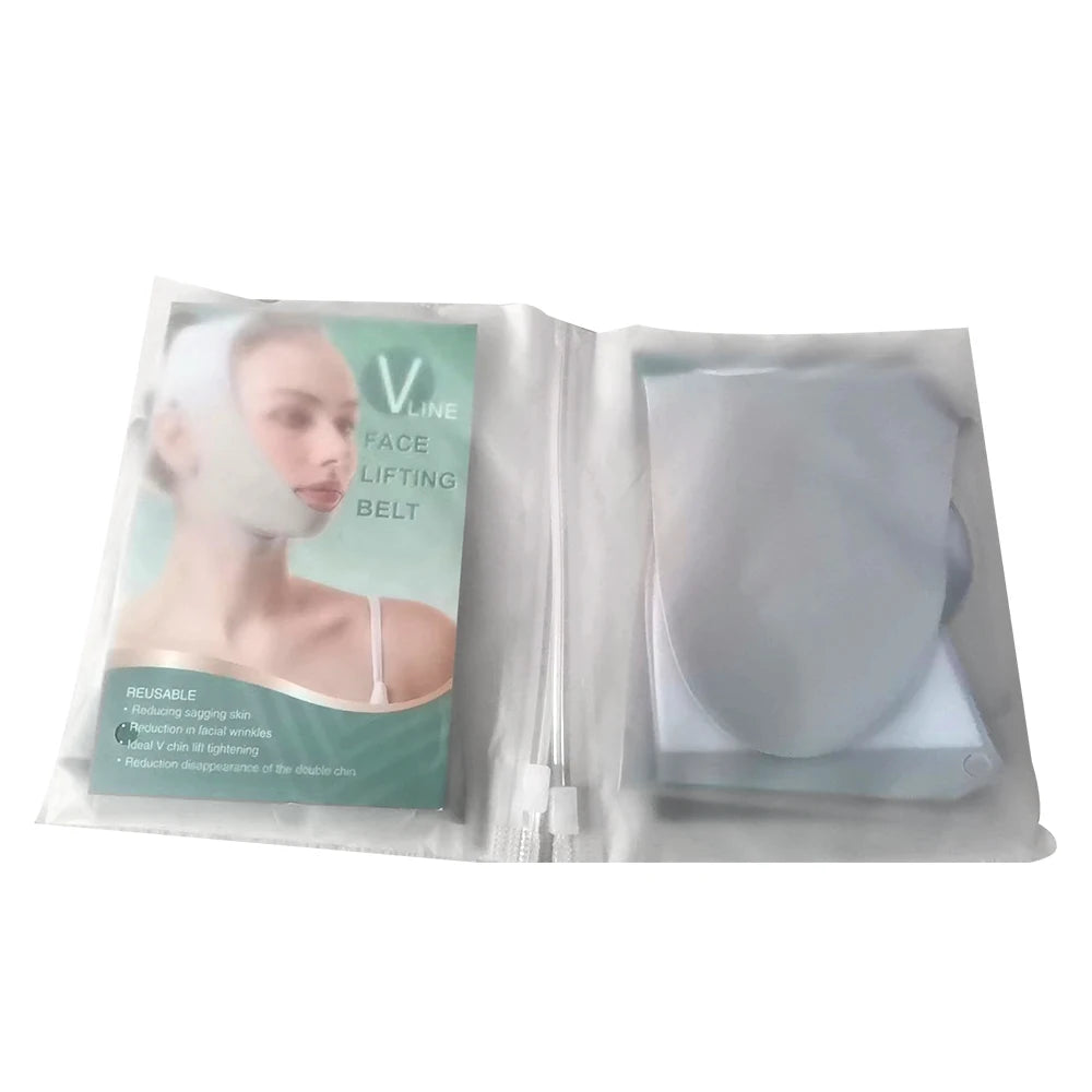 Reusable Face Slimming Bandage V Line Face Shaper Chin Cheek Lift Up Belt Facial Massage Strap Face Lifting Skin Care Tools