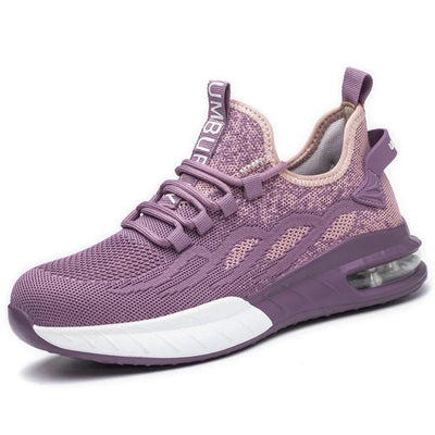 Non Slip Lightweight Breathable Sneakers for Women Steel Toe Indestructible Safety Shoes Anti-puncture Protection Safety Shoes