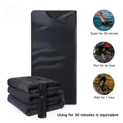 Home Spa Infrared Zip Steaming Body Blanket New Trending  Pain Relief Weight Loss Far Infrared Technology EU Plug