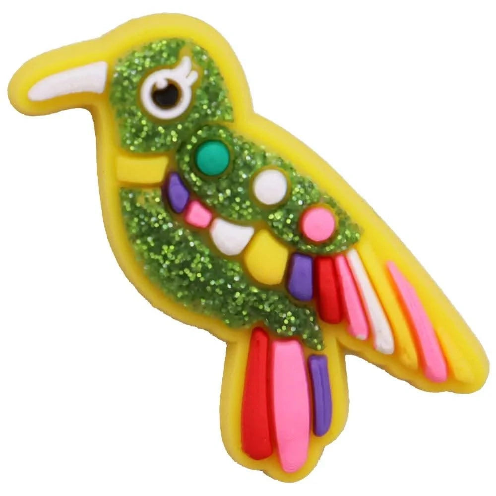 1PCS Lightning Alien Rings Stars Shiny PVC Shoe Charms Accessories Sandal Buckle Ornament DIY Wristbands Kid Gift