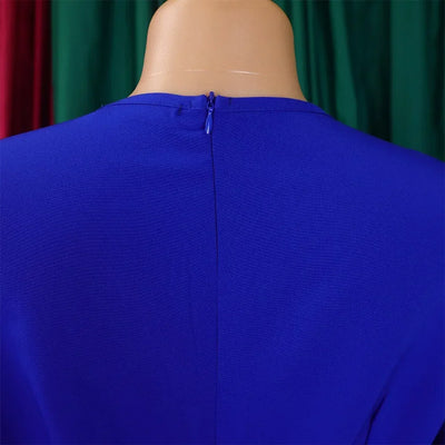 Elegant Office Dresses for Women Professional V Neck Full Sleeve Sashes Pleated Mid Calf Formal Business Work Wear Dress Midi OL