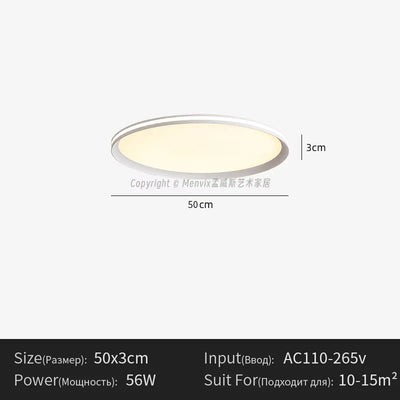 Modern LED Ceiling Light Minimalist Bedroom Lamp Home Decor Ceiling Chandelier Children's Room Lustre Living Room Lights Fixture